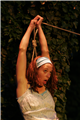 Als Elise in "Der geizige, eingebildete Kranke", Foto: Arvid Uhlig